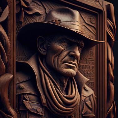 3D model Indiana Jones (STL)